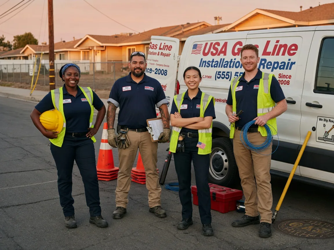 Gas Line Installation company in Clarks Mills, PA